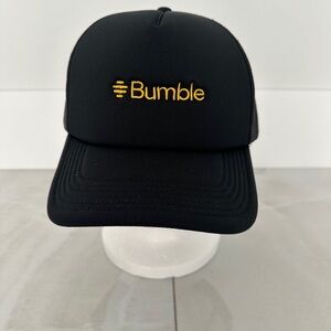 NEW Bumble Dating App Strapback Baseball Cap Hat
